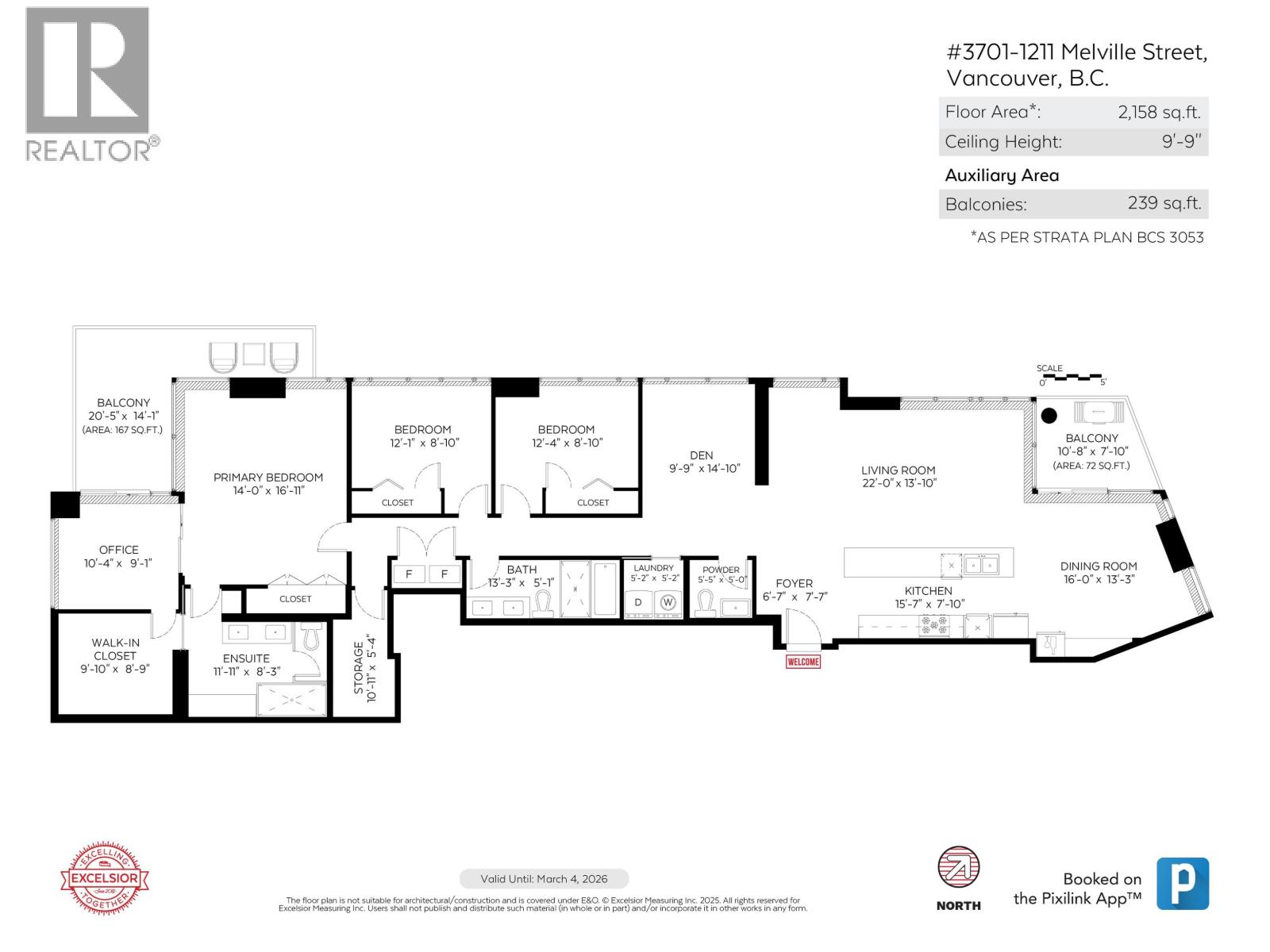 3701 1211 MELVILLE STREET, Vancouver
