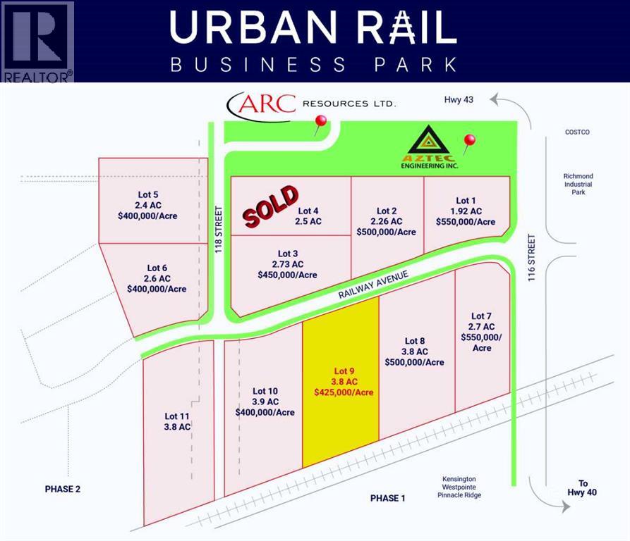 Photo 1 of Lot 9 Railway Avenue, Grande Prairie AB