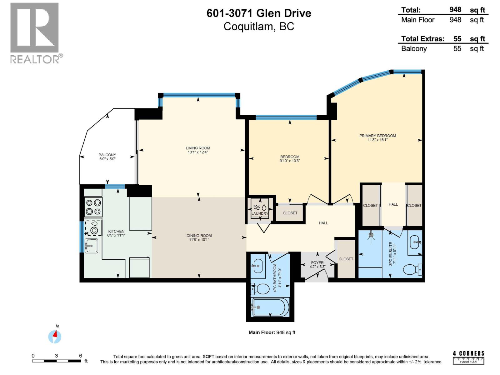 Photo 35 of 601 3071 Glen Drive, Coquitlam BC