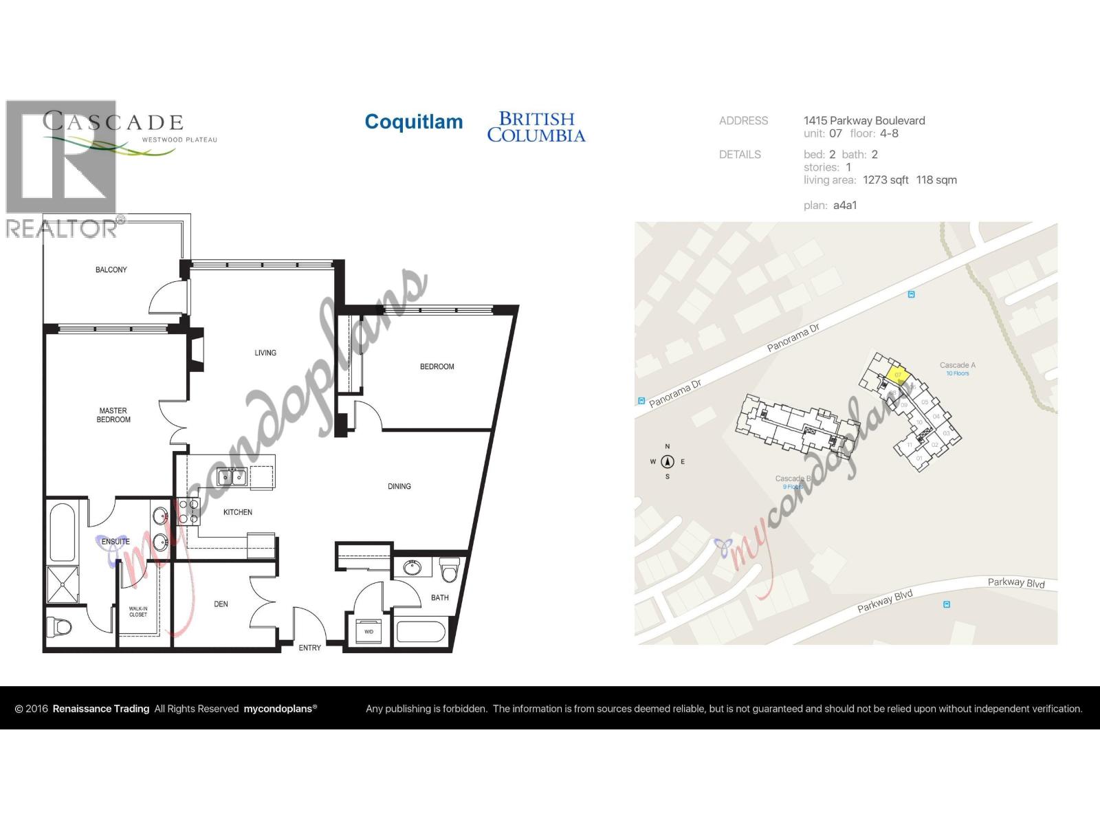 707 1415 PARKWAY BOULEVARD, Coquitlam