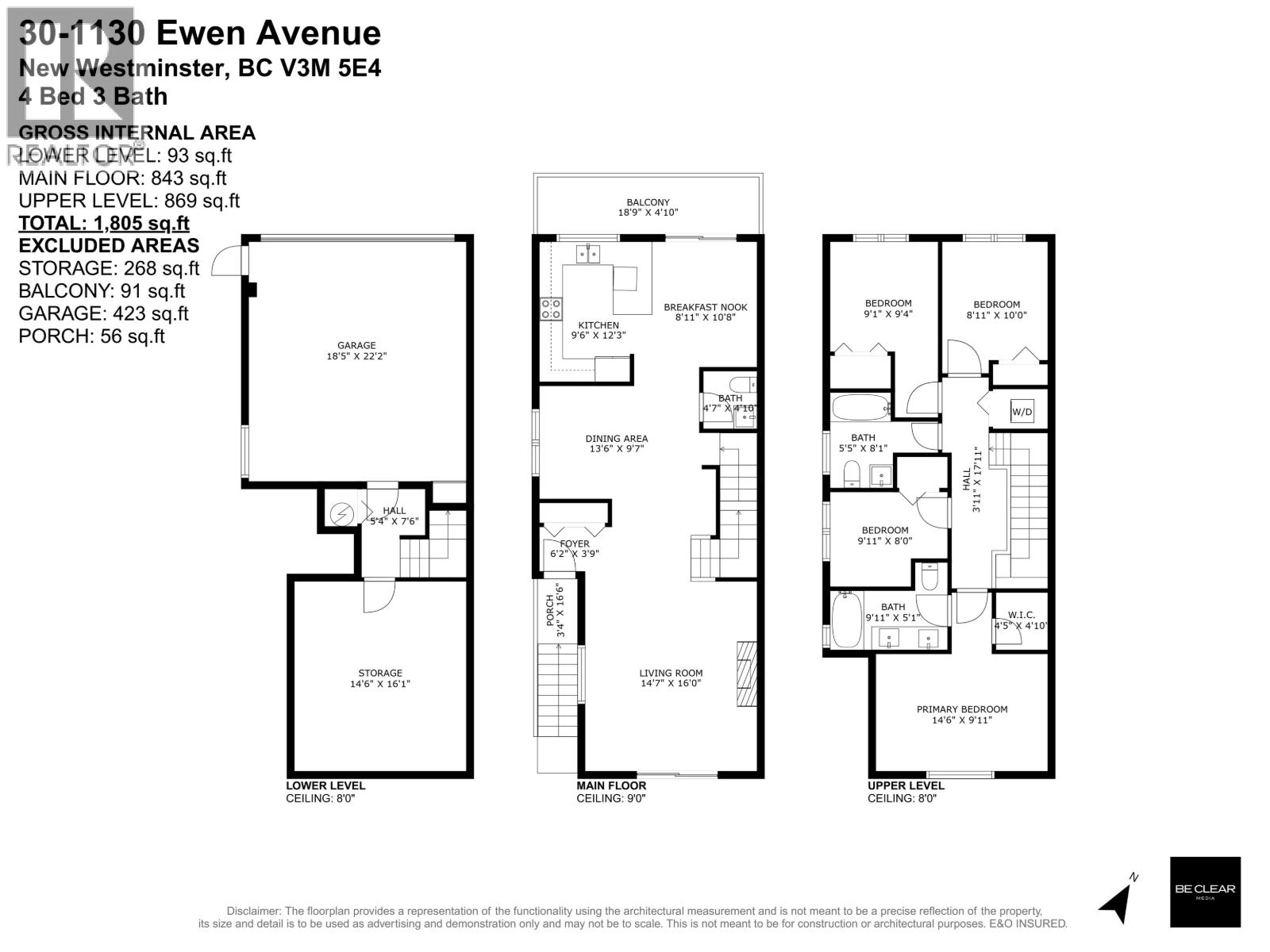 Photo 35 of 30 1130 Ewen Avenue, New Westminster BC