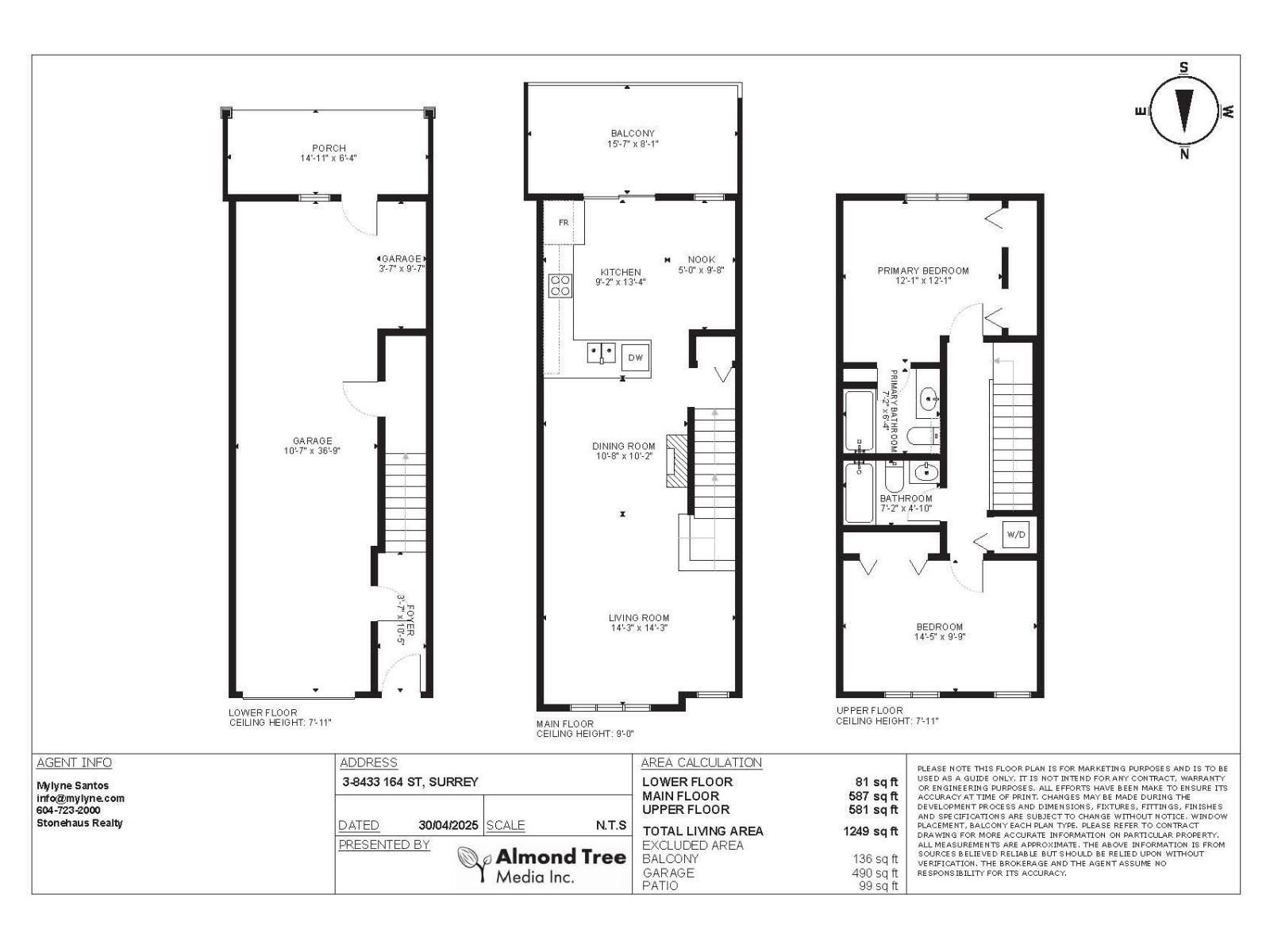 Photo 29 of 3 8433 164 Street, Surrey BC