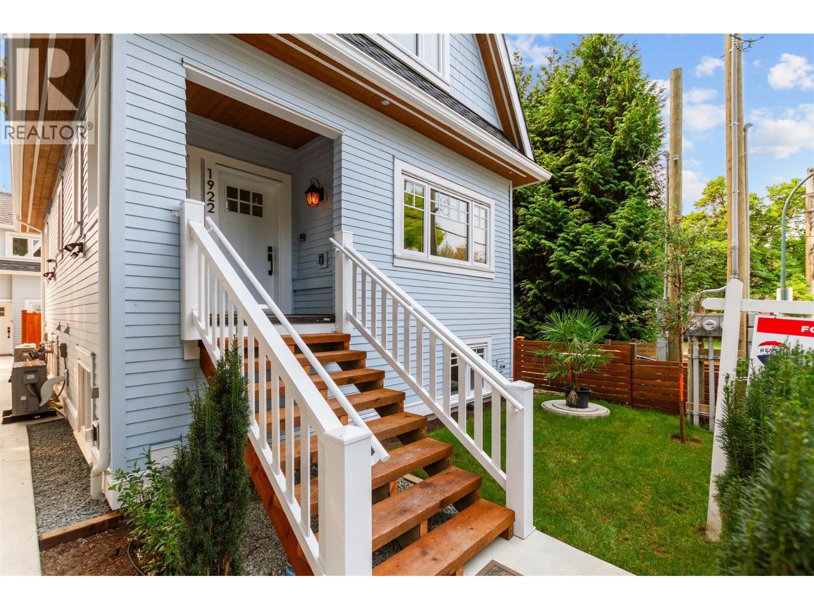 Photo 1 of 1922 William Street, Vancouver BC