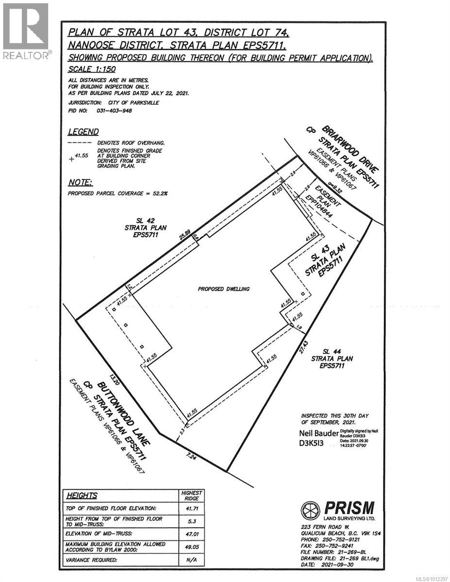 Lot 43 669 Briarwood Dr, Parksville
