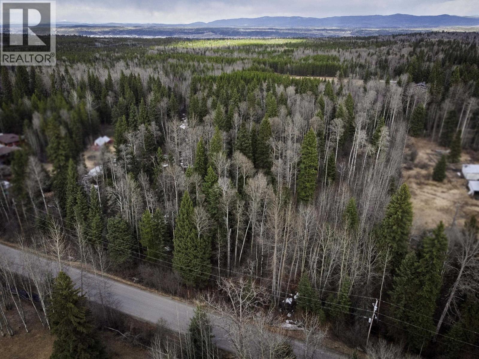 Backyard of 9048 HILLTOP ROAD · Prince George, BC