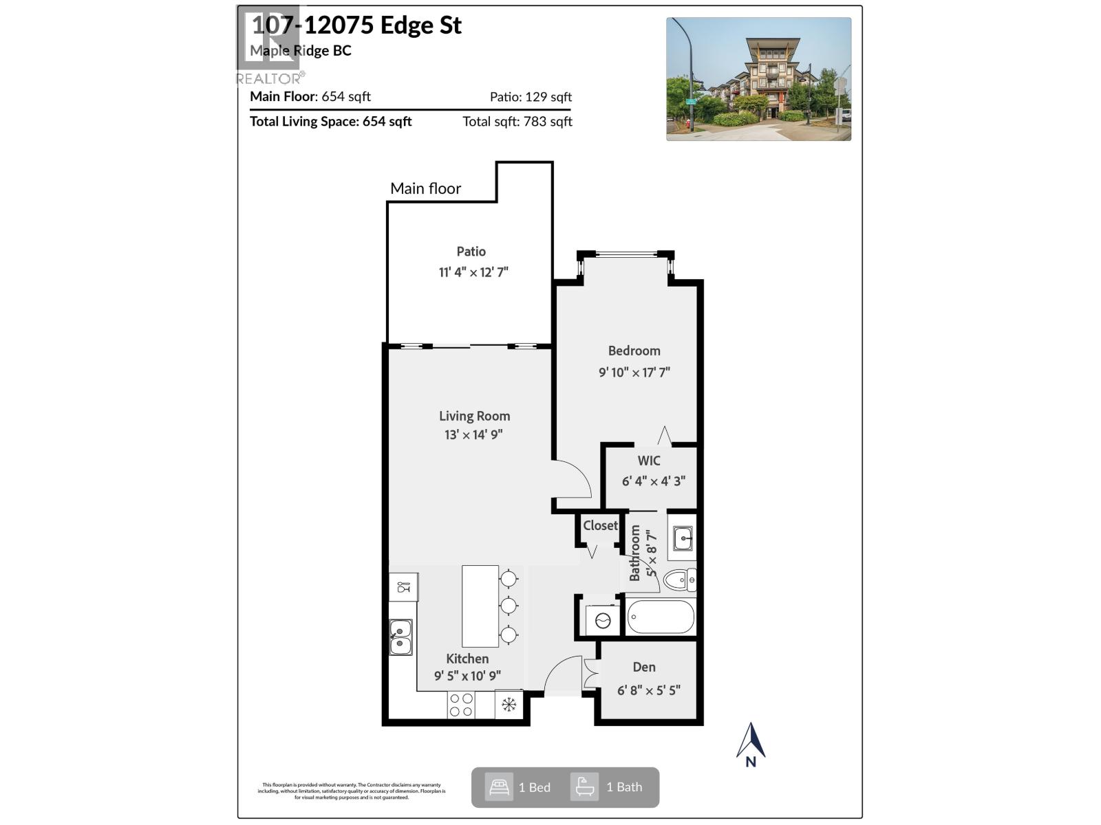 107 12075 EDGE STREET, Maple Ridge