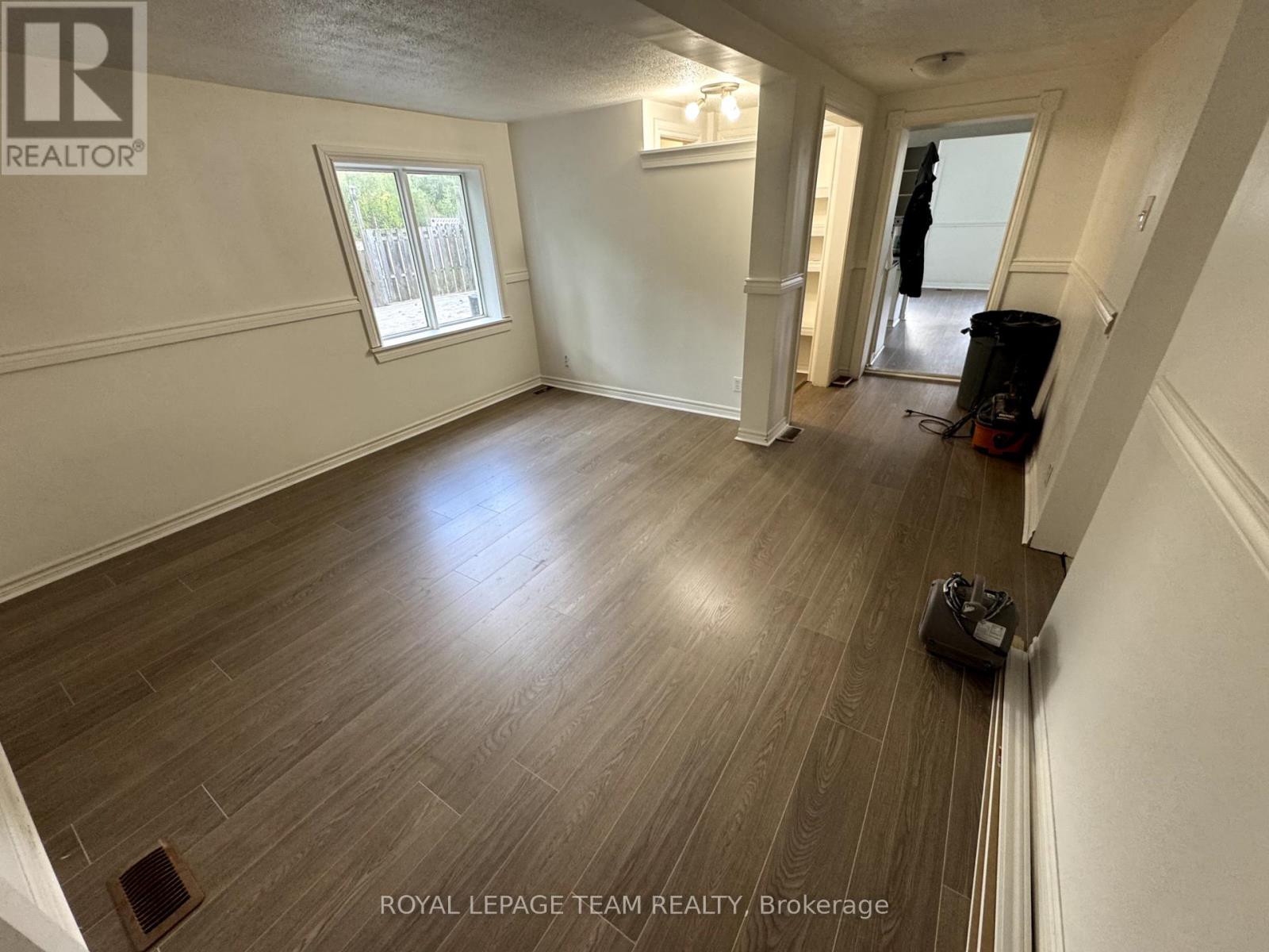 Living room towards den