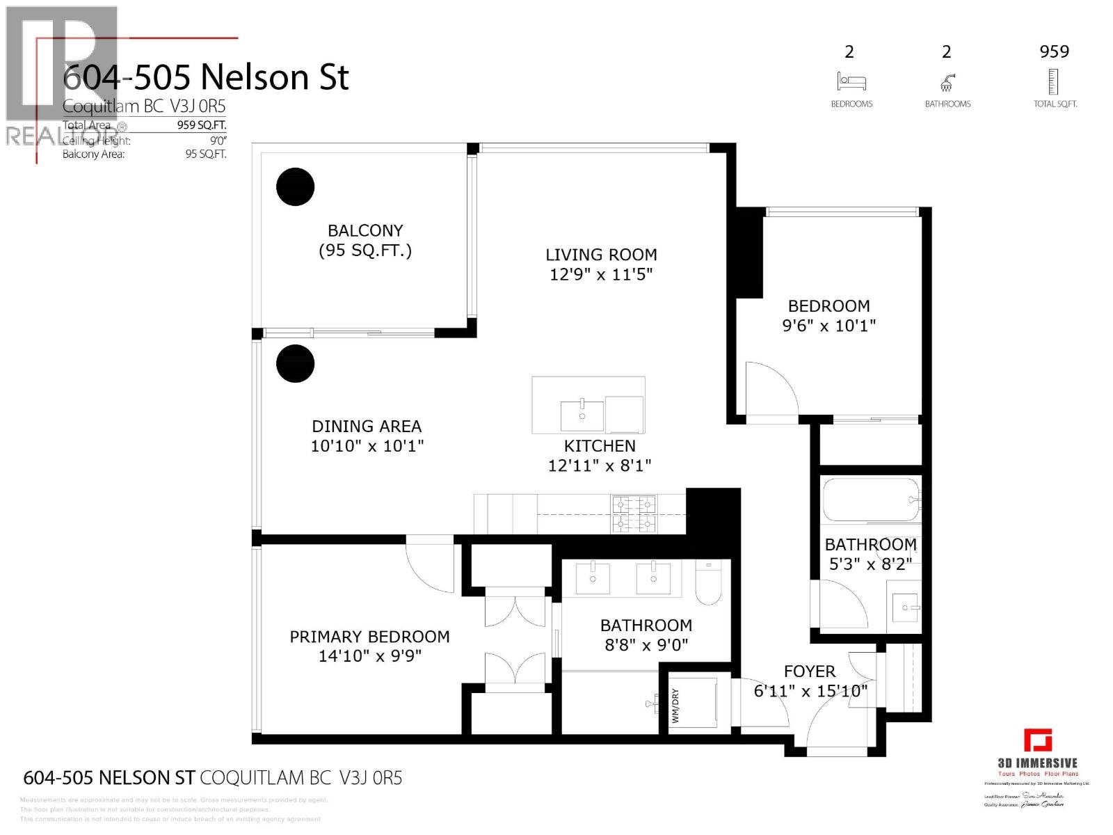 604 505 NELSON STREET, Coquitlam