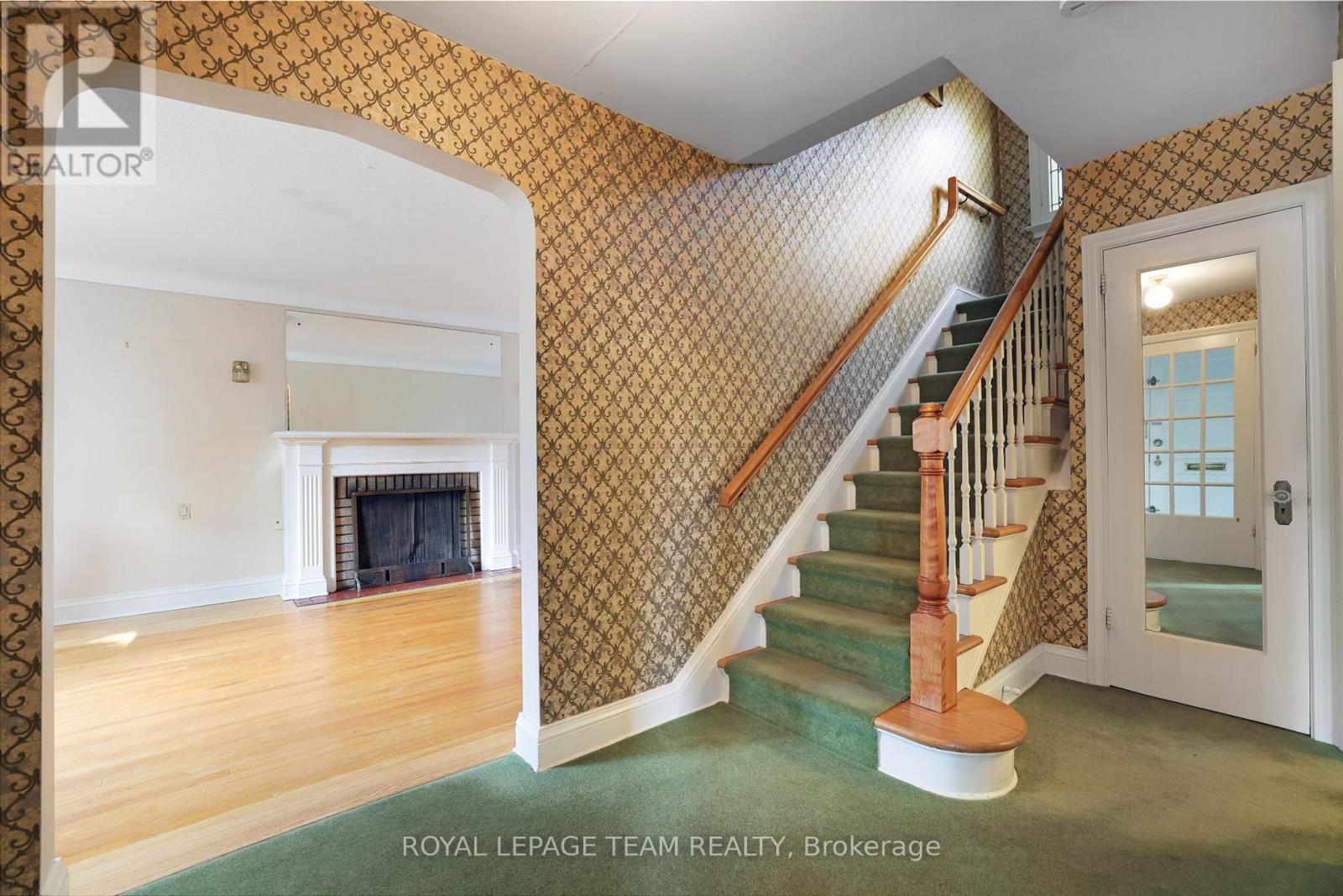 Hardwood floors throughout.