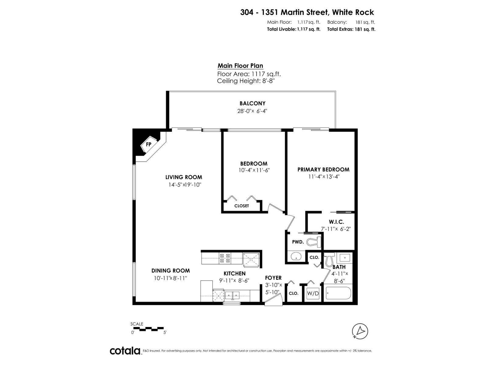 #304 1351 MARTIN STREET, White Rock