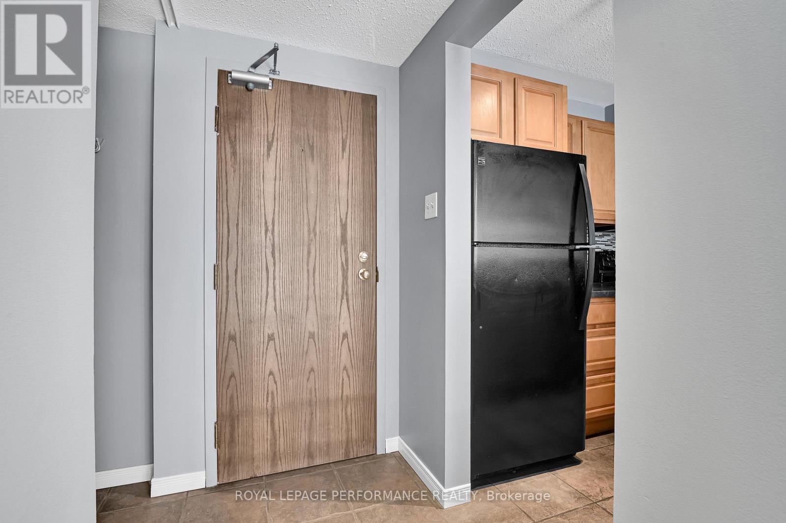 Front door to 2 bed, 2 bath suite 501