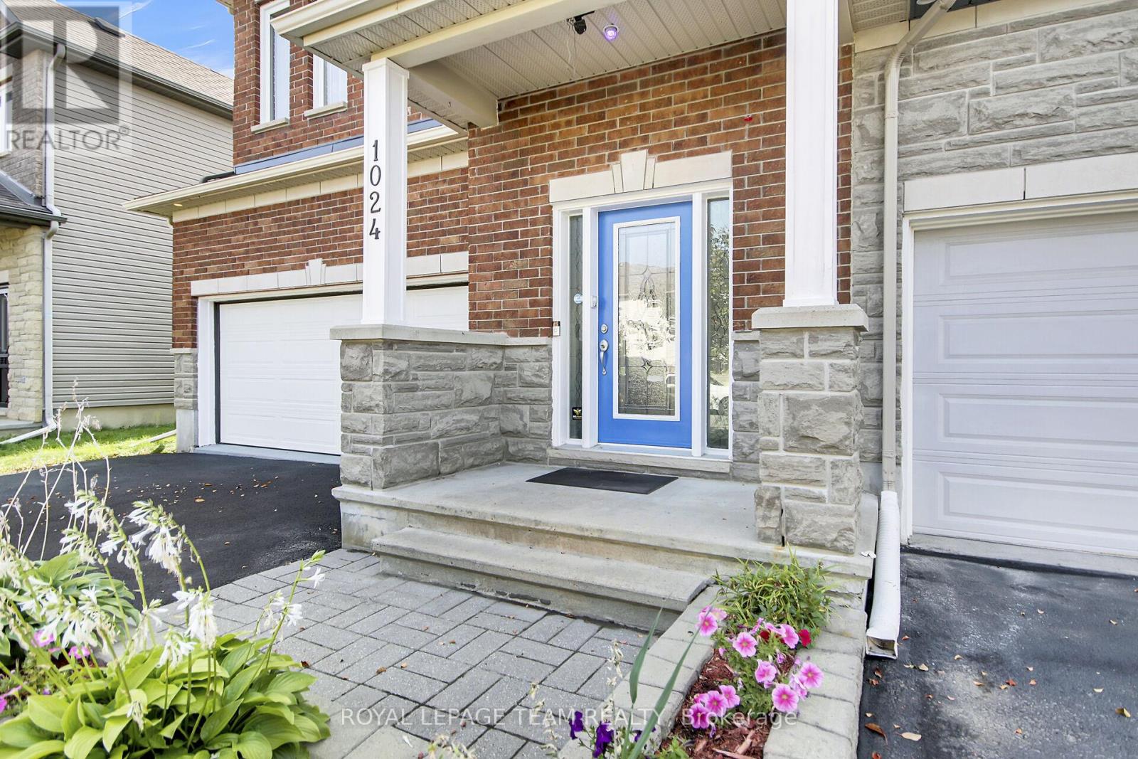 Interlock front walkway.