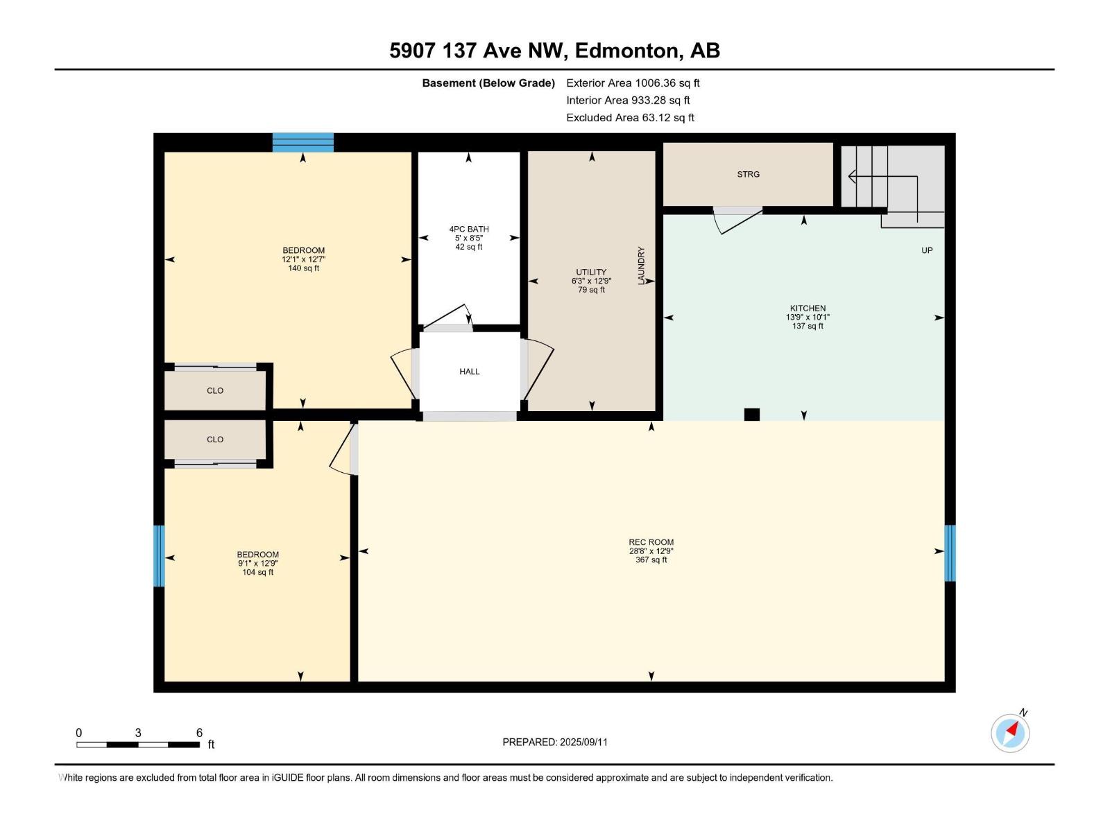 Single Family House Bungalow for Sale in   AV NW Edmonton 