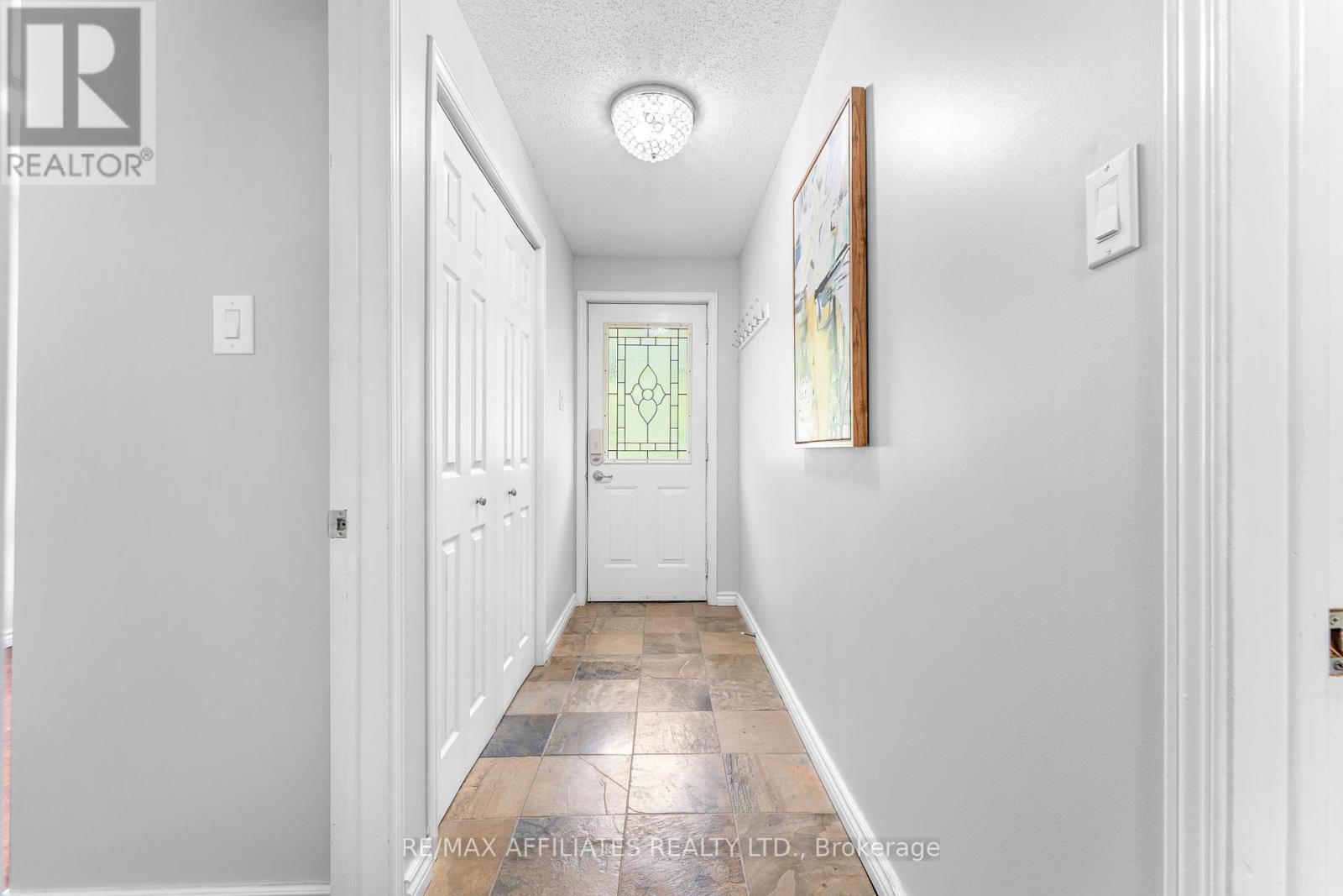Tiled Front Entrance