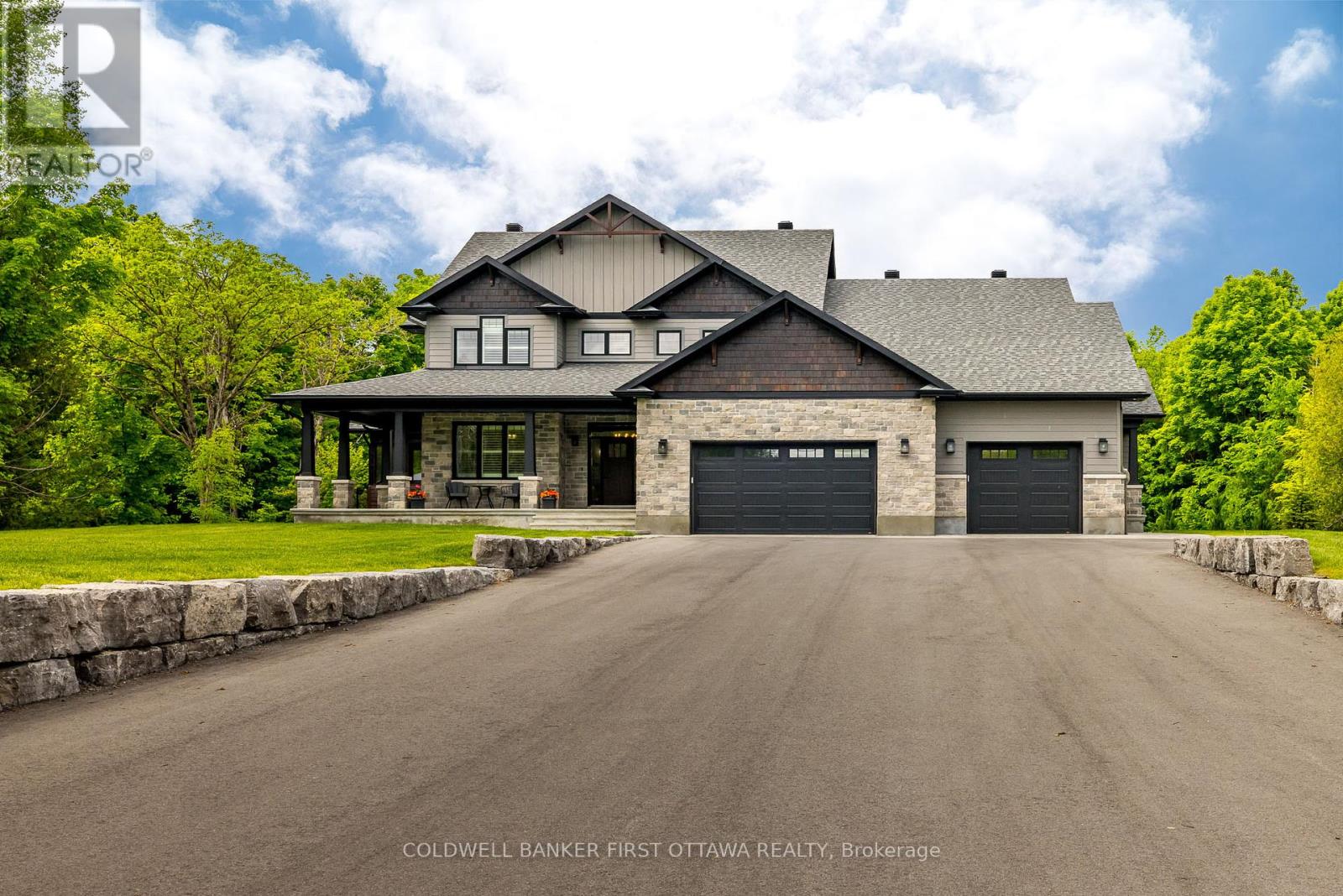 Insulated 3 car garage, irrigation installed