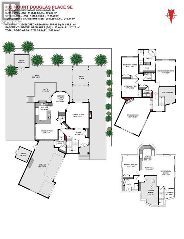 Single Family House for Sale in  Mt Douglas Place SE McKenzie Lake Calgary 