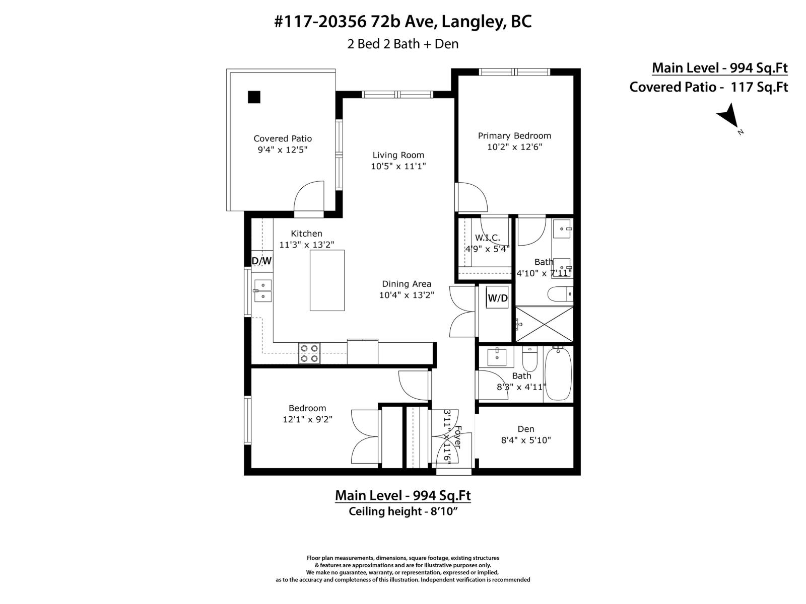 117 20356 72B AVENUE, Langley