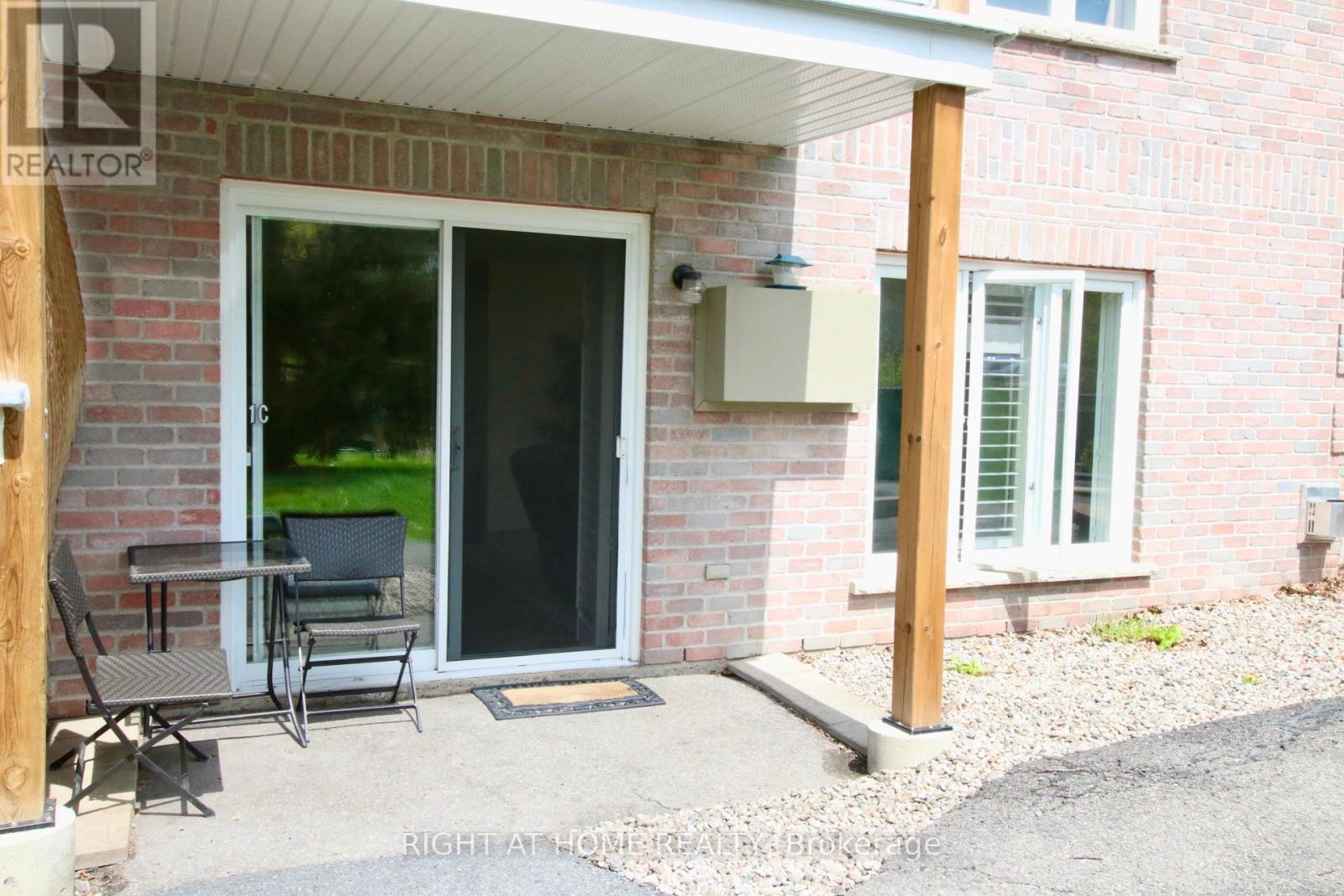 Good sized patio.
