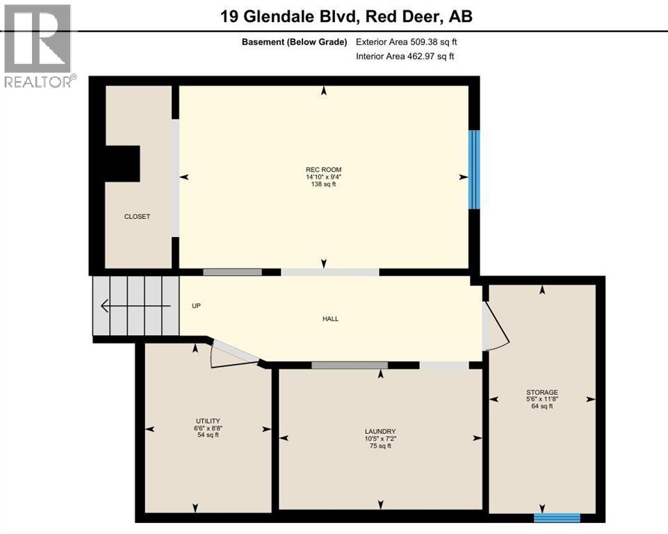 Single Family House 4 Level for Sale in  Glendale Boulevard Glendale Red Deer 