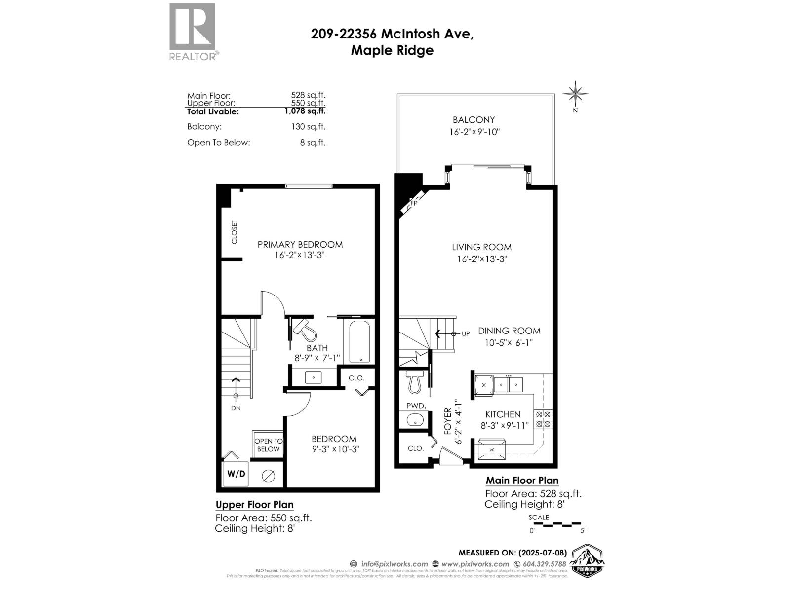 209 22356 MCINTOSH AVENUE, Maple Ridge