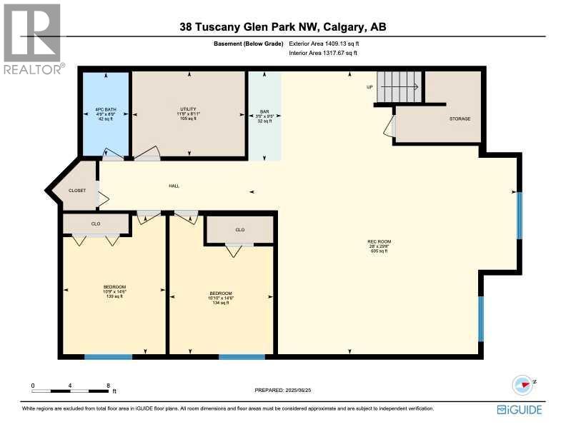 Single Family House Bungalow for Sale in  Tuscany Glen Park NW Tuscany Calgary 