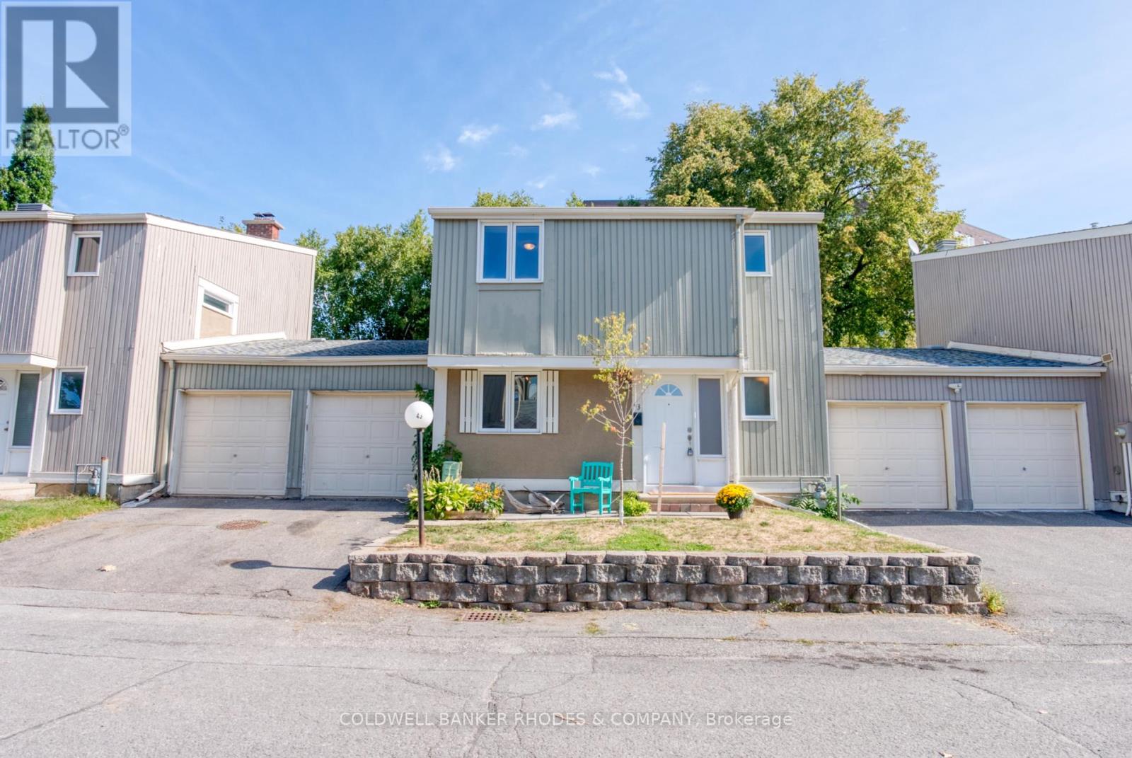 Double car garage on left when facing the home