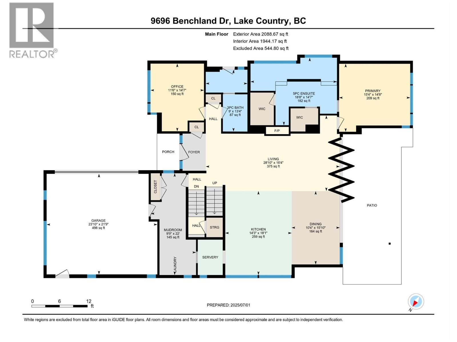 9696 Benchland Drive, Lake Country