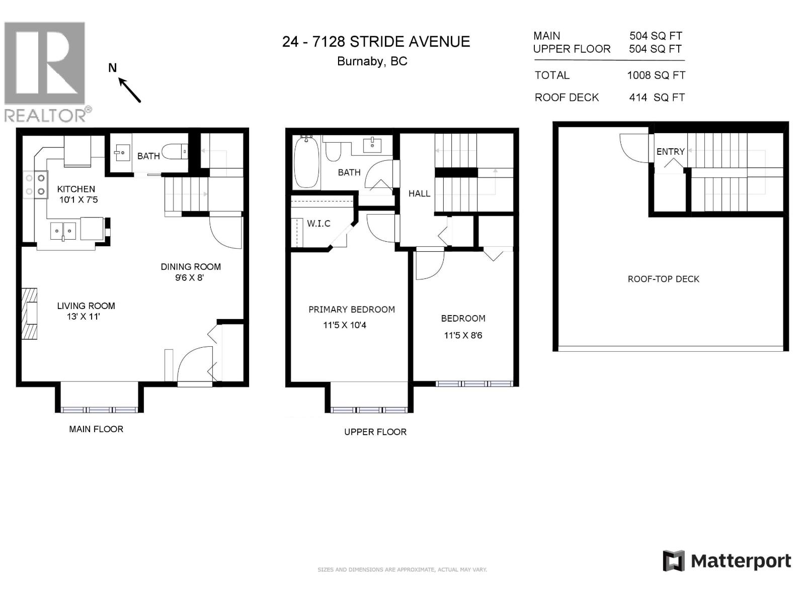 24 7128 STRIDE AVENUE, Burnaby