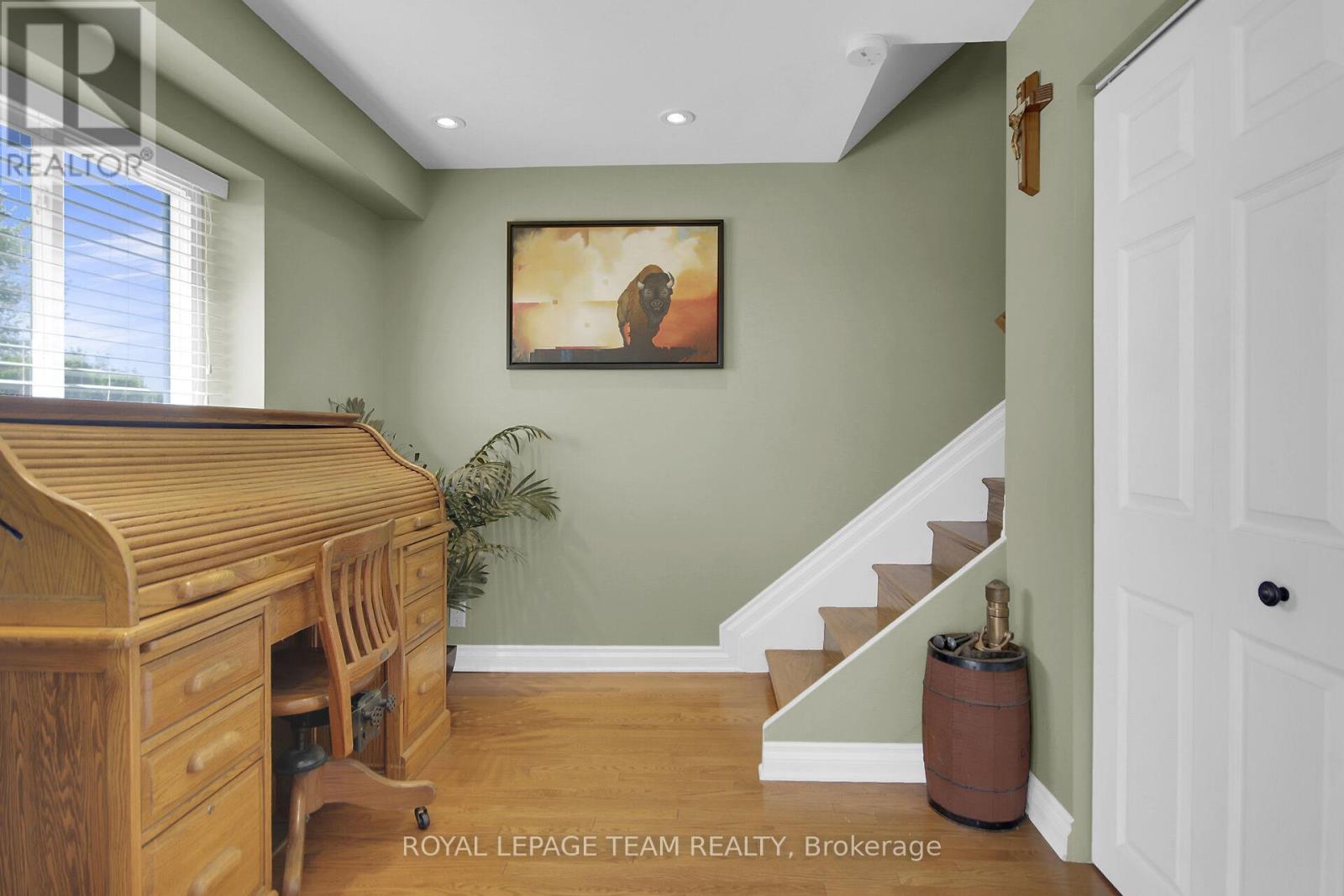 Office space on Main Level.