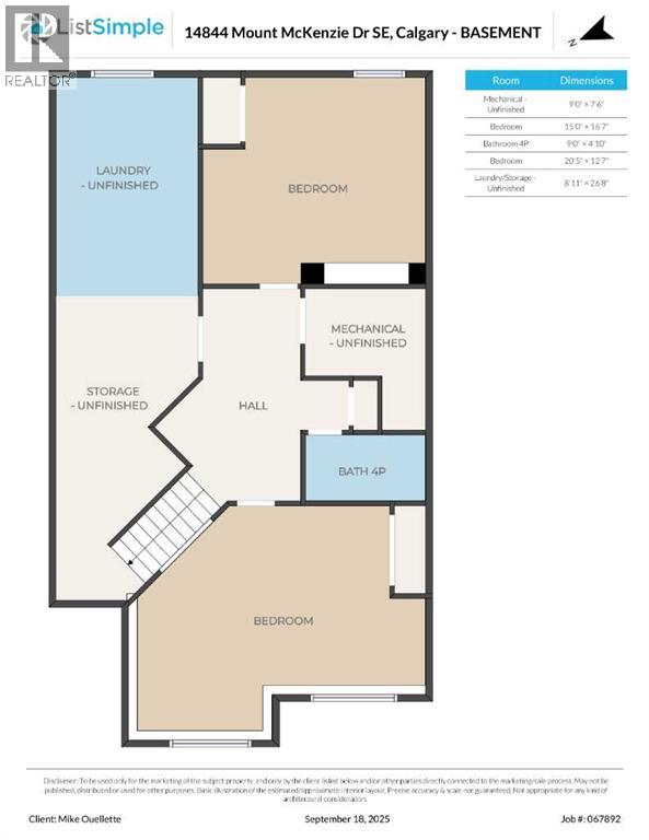 Single Family House Bungalow for Sale in  Mt Mckenzie Drive SE McKenzie Lake Calgary 
