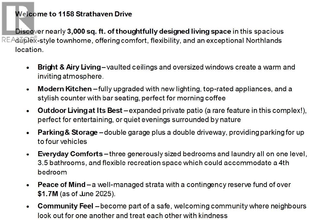 1158 STRATHAVEN DRIVE, North Vancouver