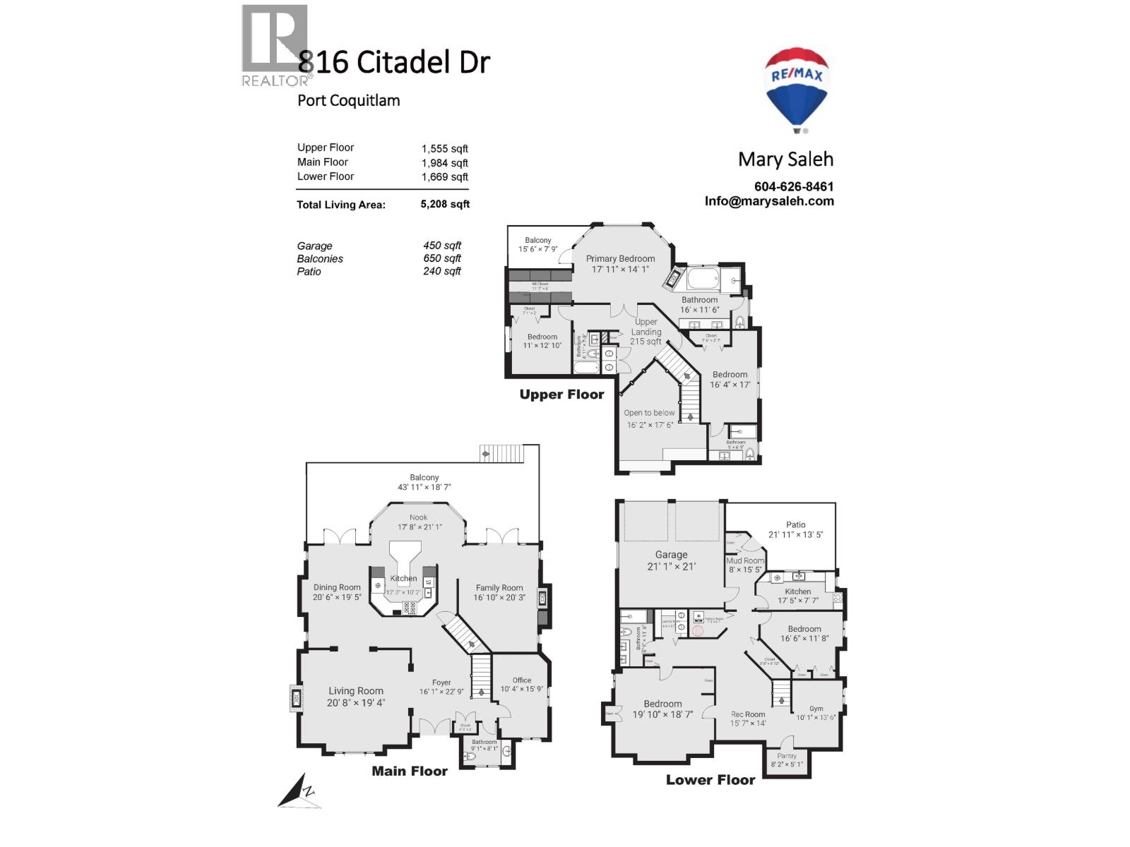 816 CITADEL DRIVE, Port Coquitlam