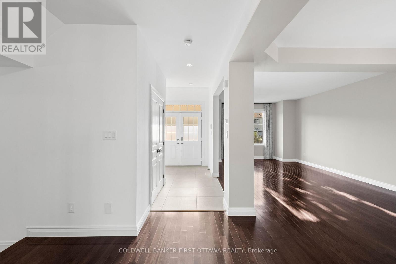 Sun filled open concept floorplan