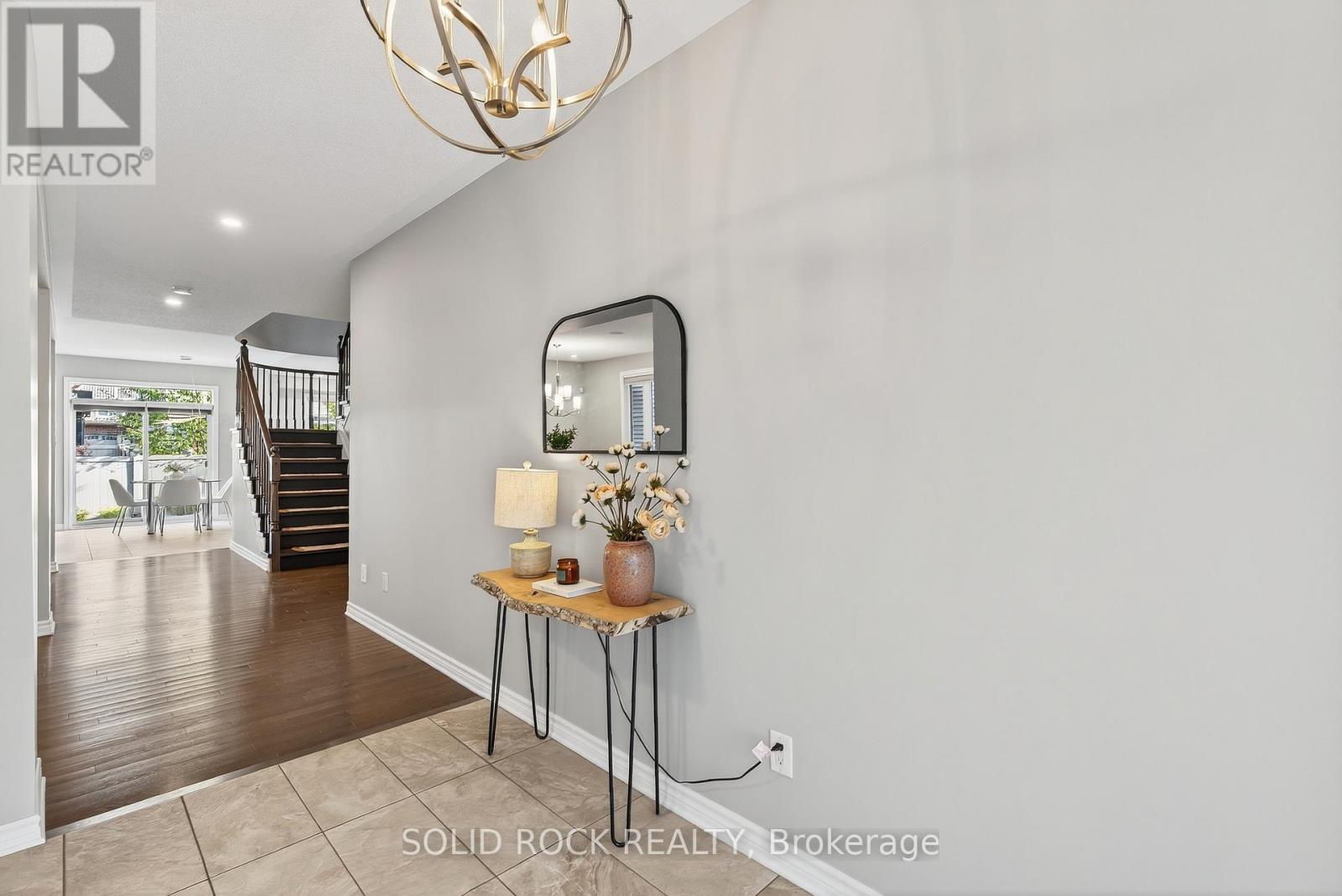 Main floor 9-ft ceilings with seamless open views