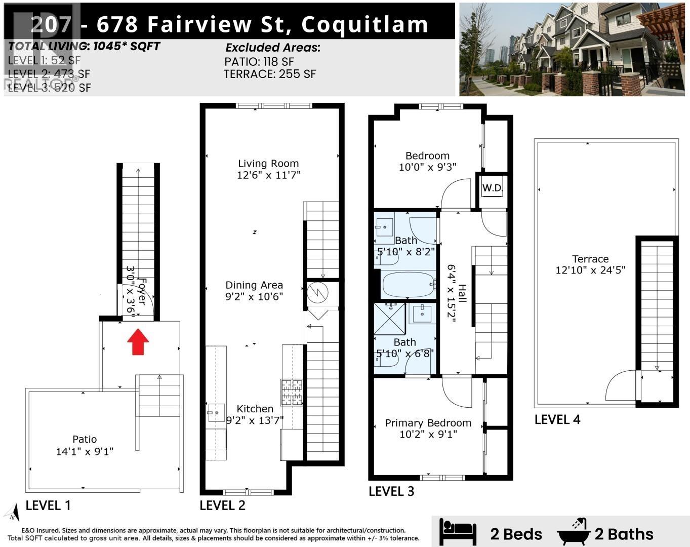 207 678 FAIRVIEW STREET, Coquitlam