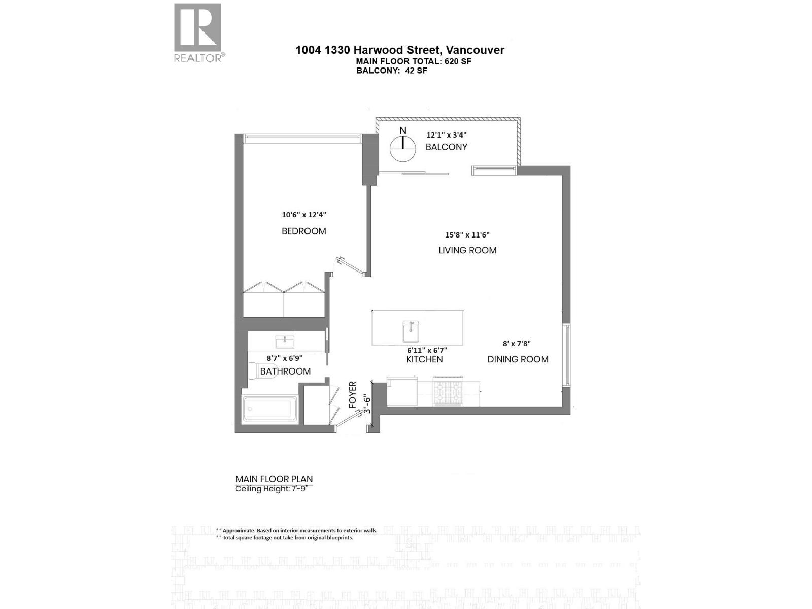 1004 1330 HARWOOD STREET, Vancouver