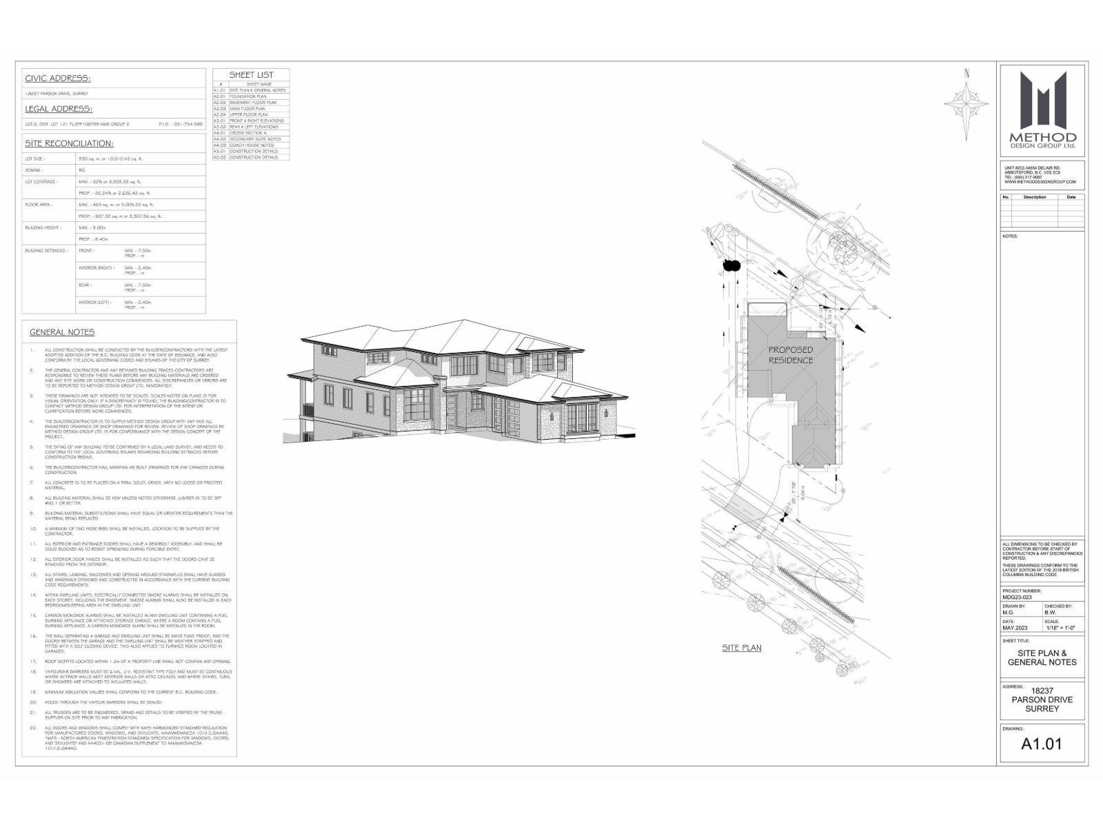 18237 PARSONS DRIVE, Surrey