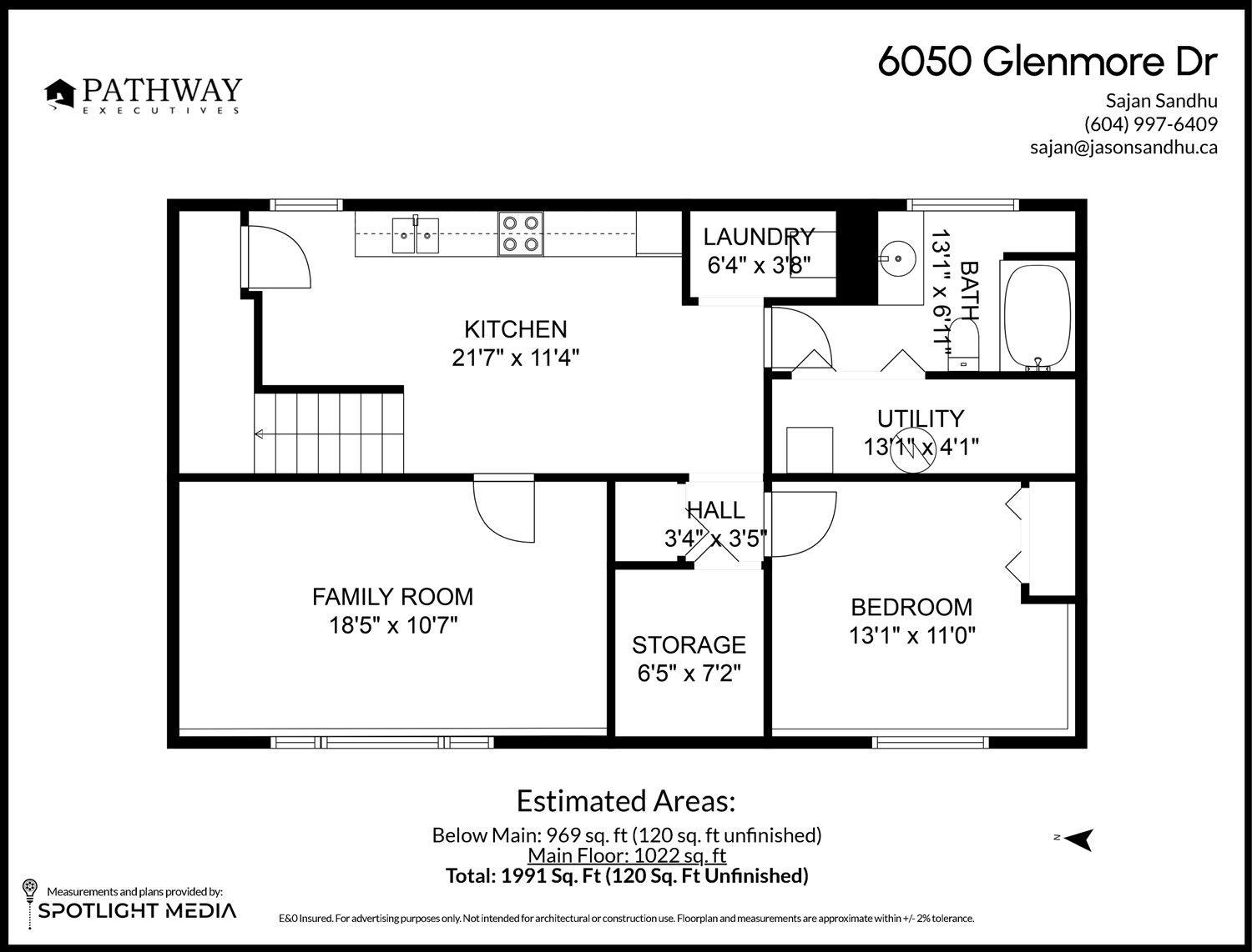6050 GLENMORE DRIVE, Sardis South, Sardis
