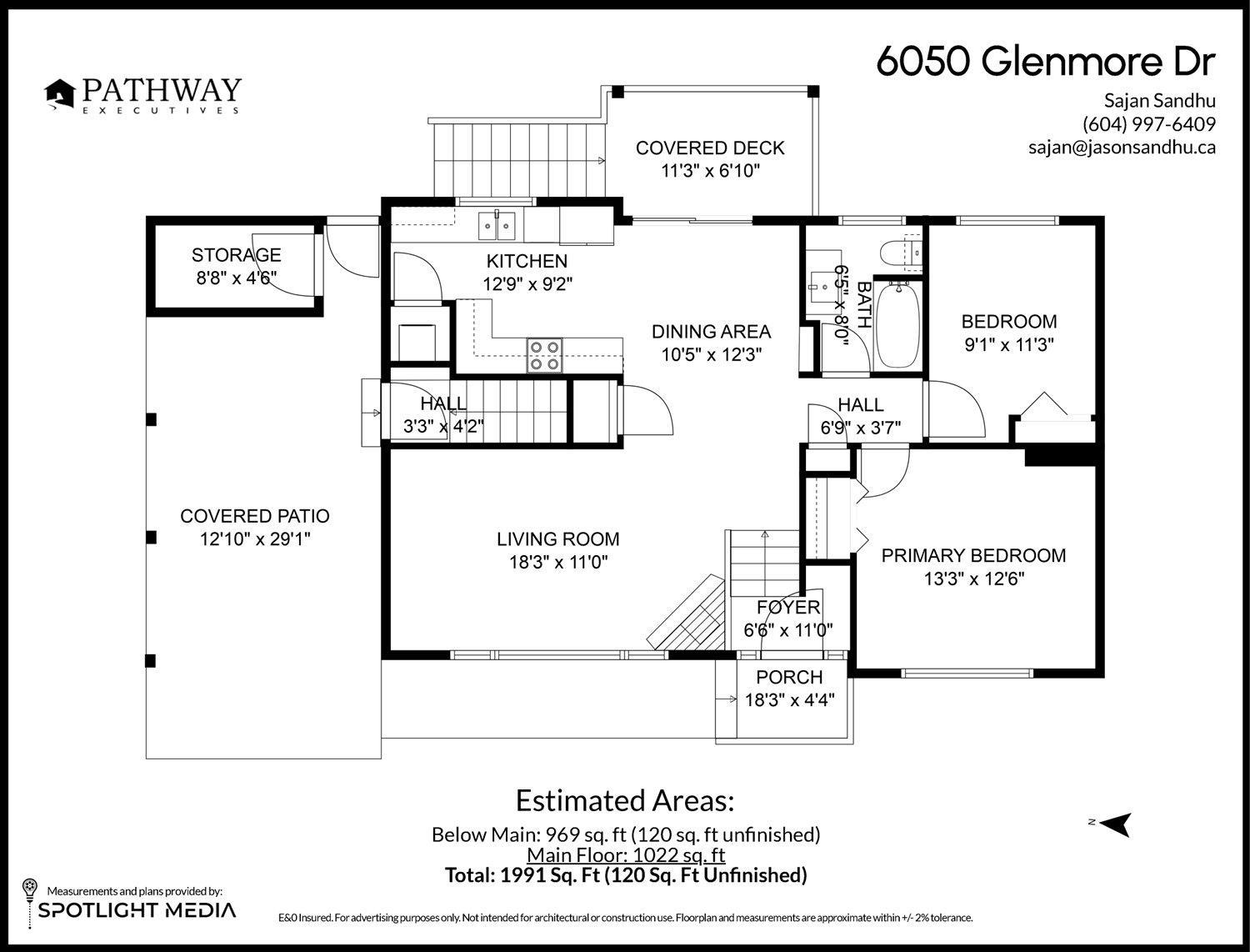 6050 GLENMORE DRIVE, Sardis South, Sardis