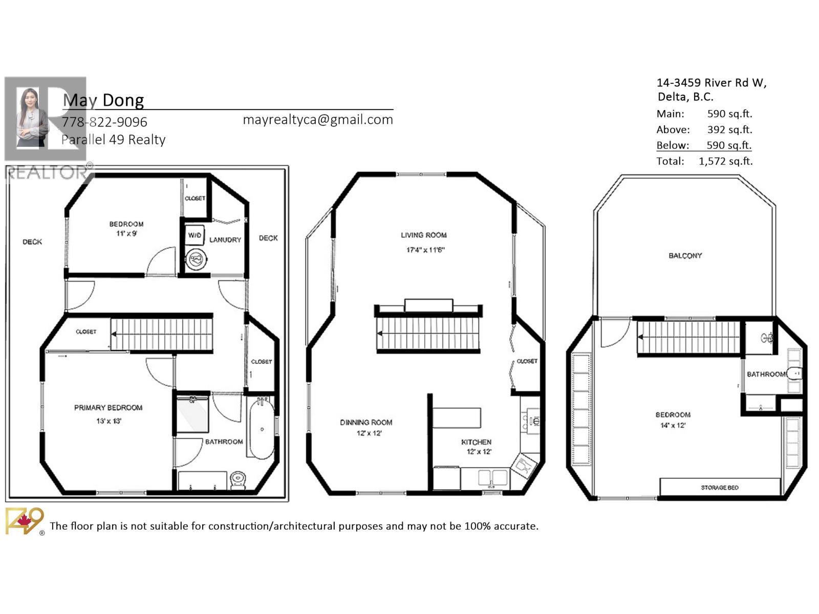 #14-3459 RIVER Road West, Delta