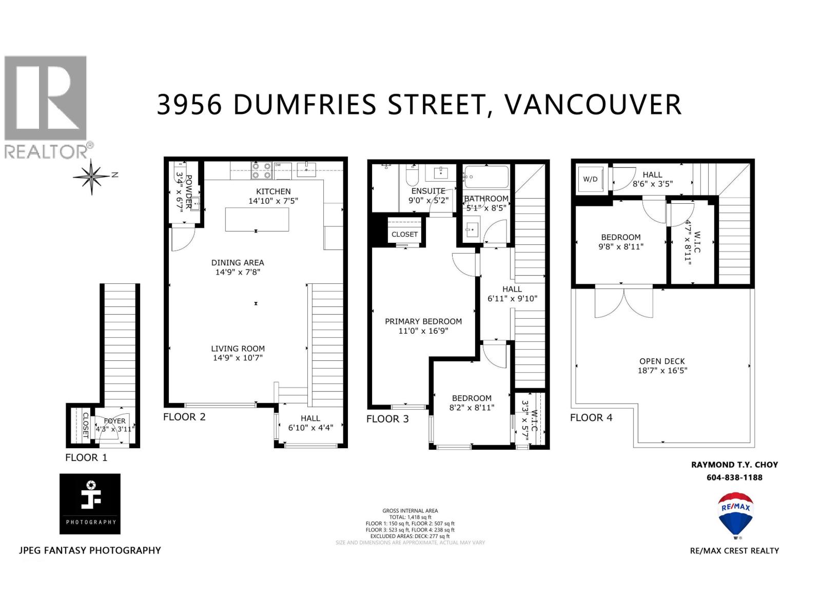 3956 DUMFRIES STREET, Vancouver