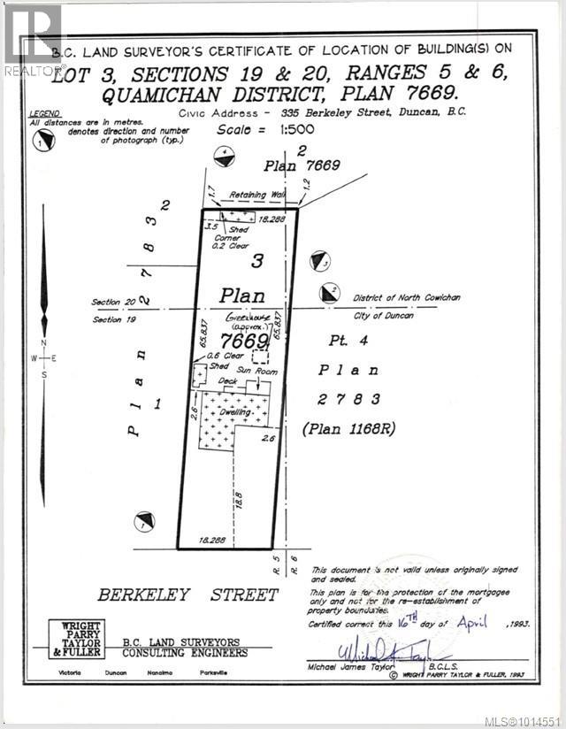  335 Berkeley Street, Duncan