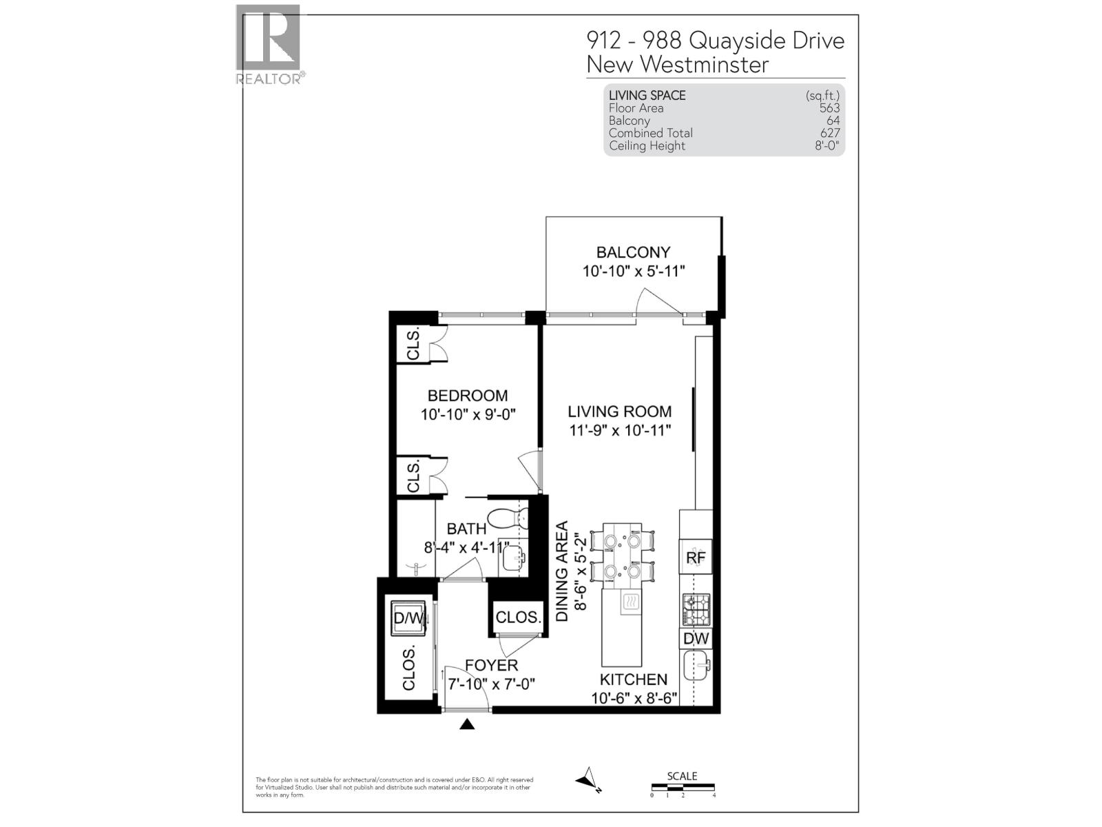 912 988 QUAYSIDE DRIVE, New Westminster
