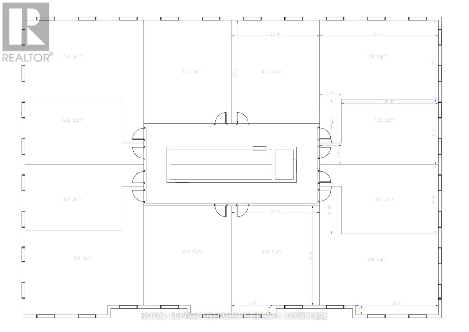 Concept floor plan measurements