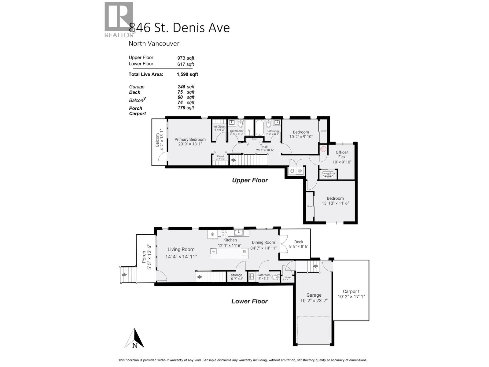 846 ST. DENIS AVENUE, North Vancouver