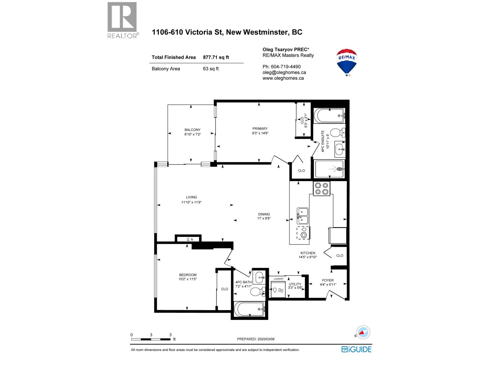 1106 610 VICTORIA STREET, New Westminster