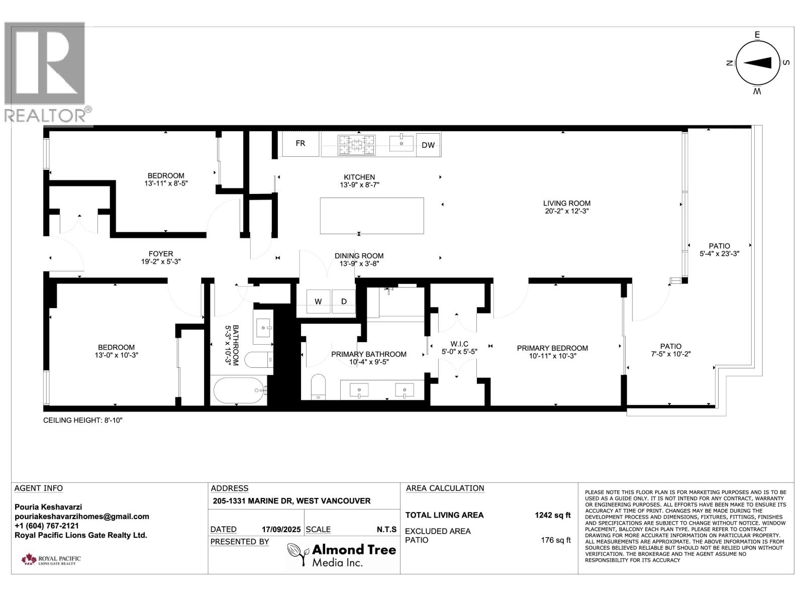 205 1331 MARINE DRIVE, West Vancouver