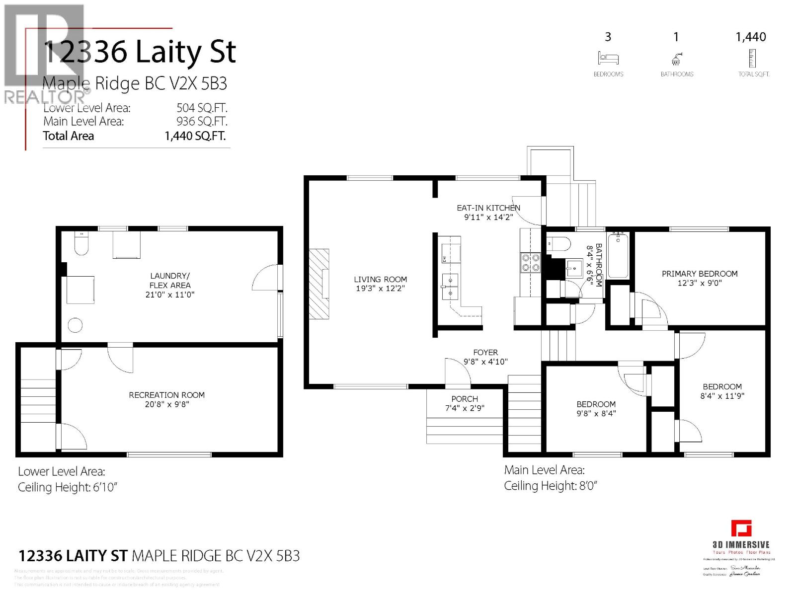 12336 LAITY STREET, Maple Ridge