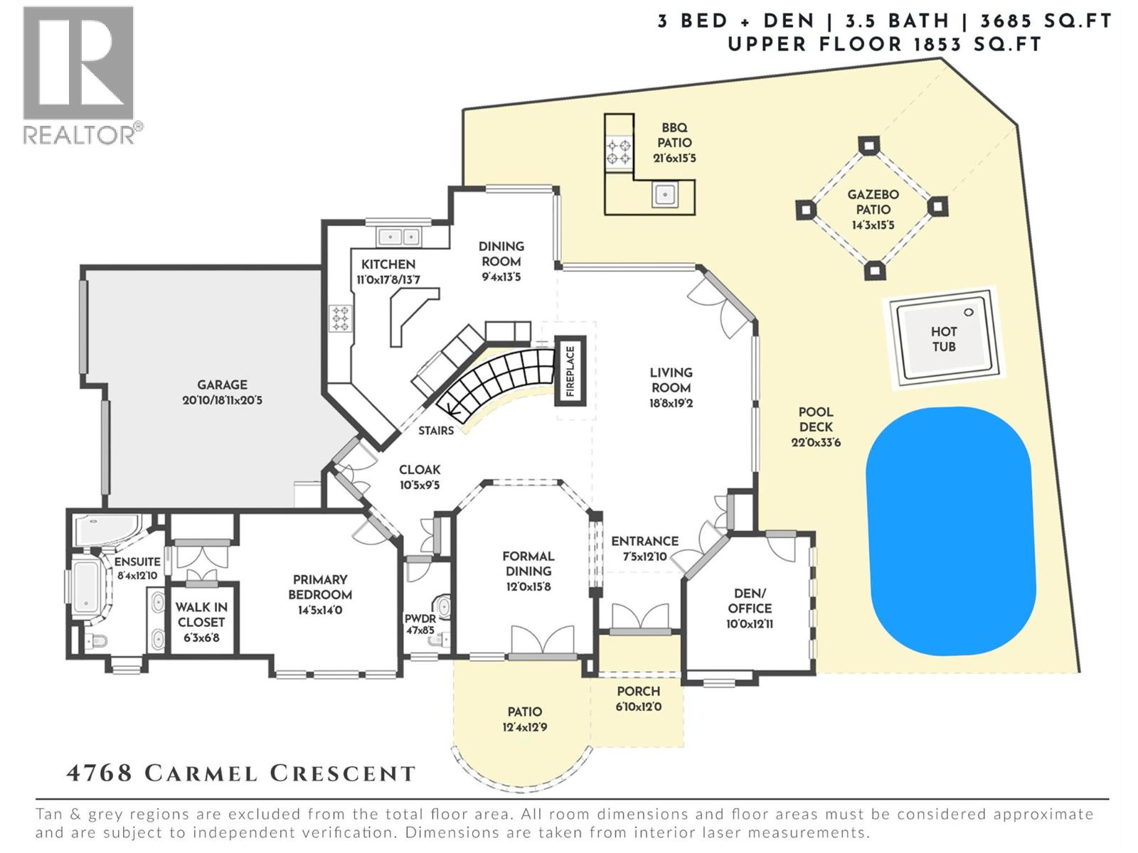 4768 CARMEL Crescent, Kelowna