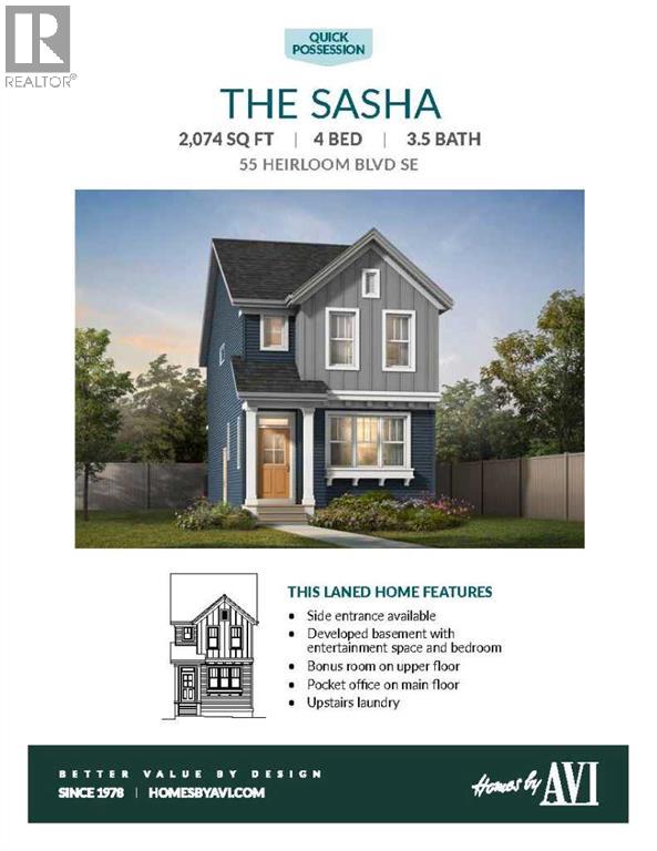 Single Family House for Sale in  Heirloom Boulevard SE Rangeview Calgary 